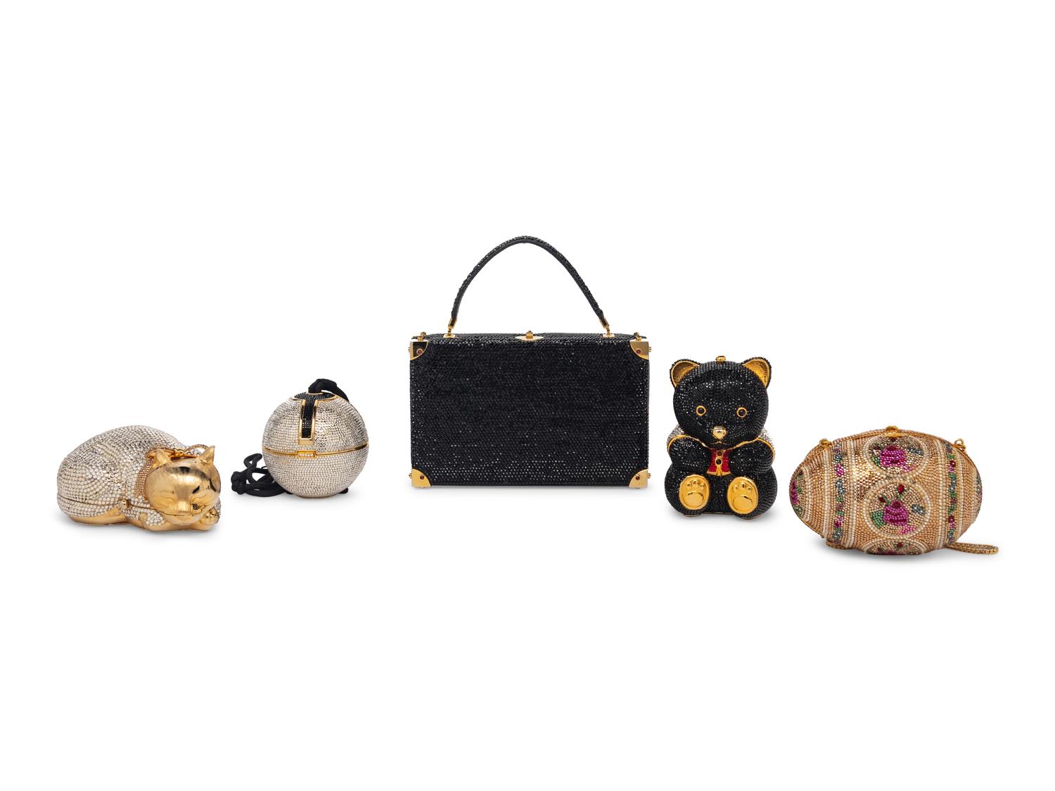 Collection of Five Judith Leiber Accessories