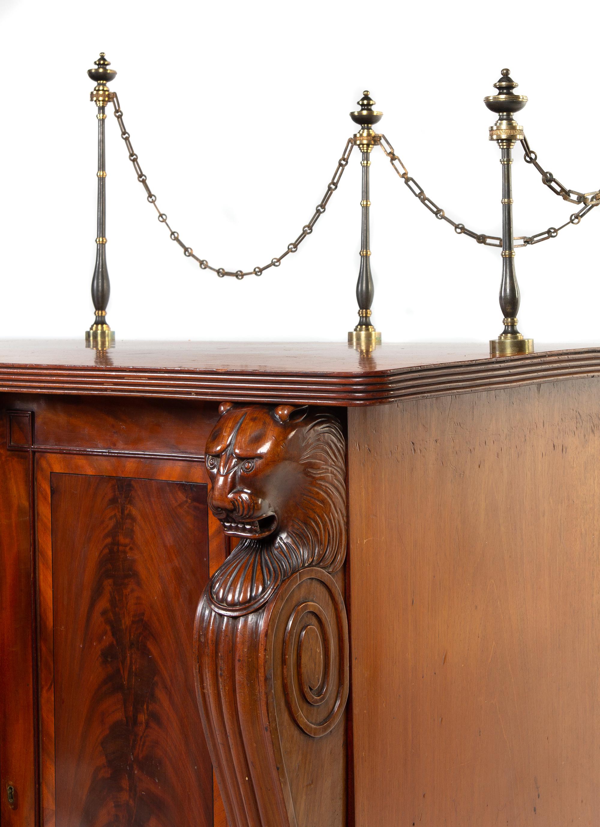 A Regency Mahogany Sideboard