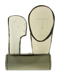 Figural Sculpture (Two Heads)