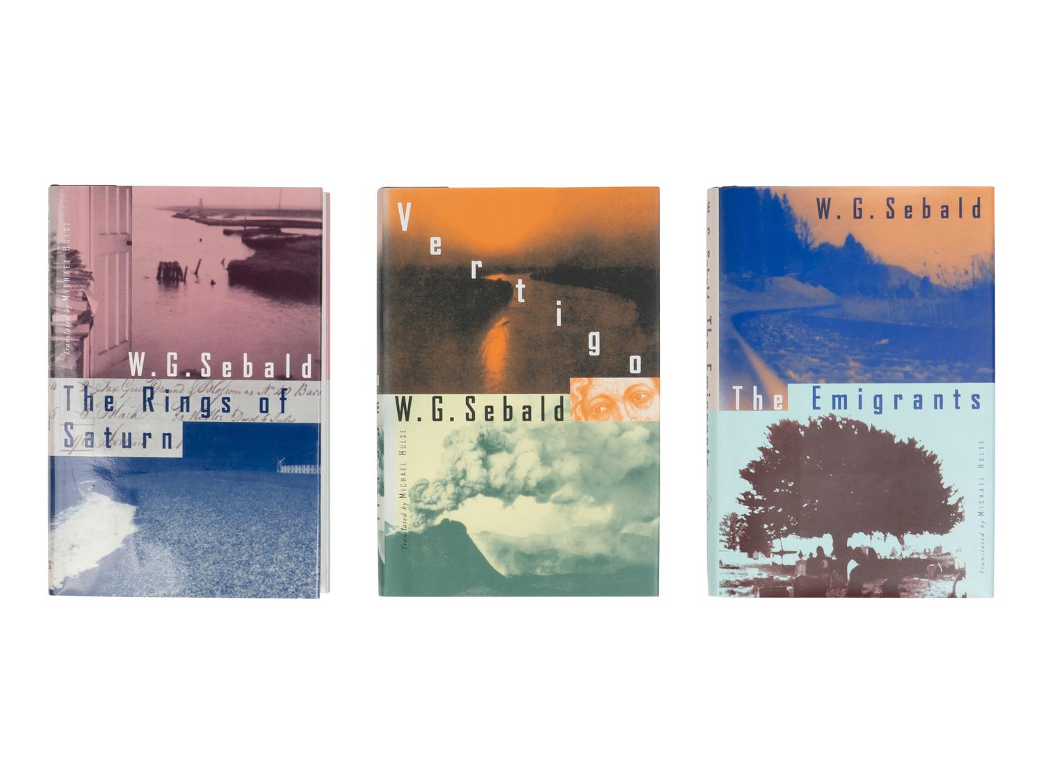 SEBALD, W.G. (1944-2001). Vertigo . 2000. -- The Emigrants . 1996. -- The Rings of Saturn . 1998. New York: New Directions.