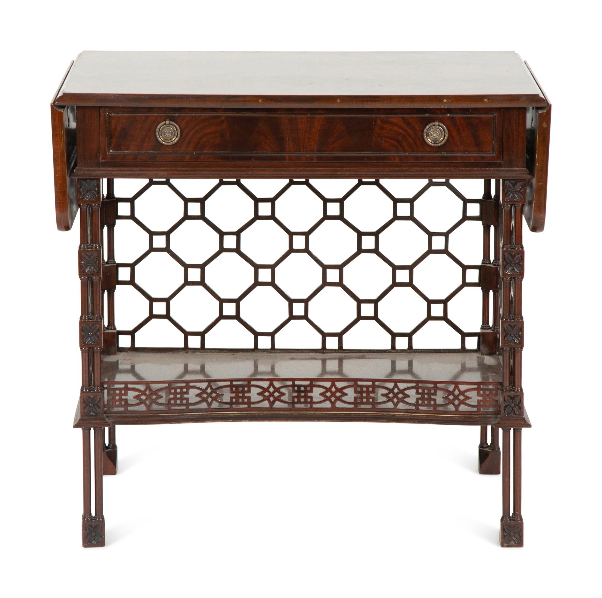 A Regency Mahogany Drop Leaf Table