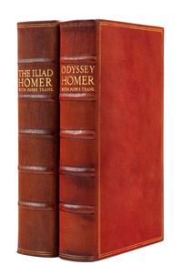 [NONESUCH PRESS]. HOMER. POPE, Alexander (1688-1744), translator. The Iliad. -The Odyssey. Holland: Joh. Enschede en Zonen, Haarlem for The Nonesuch Press, 1931.