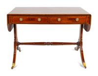 A Regency Mahogany Sofa Table