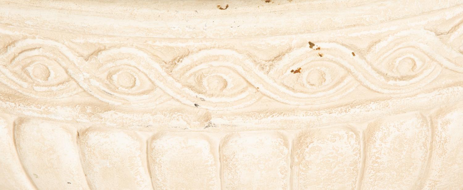 Four Cast Stone And Resin Planters
