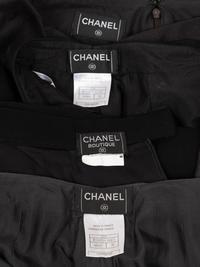 Four Chanel Bottom Separates: Two Pants and Two Skirts, 1990-2010s
