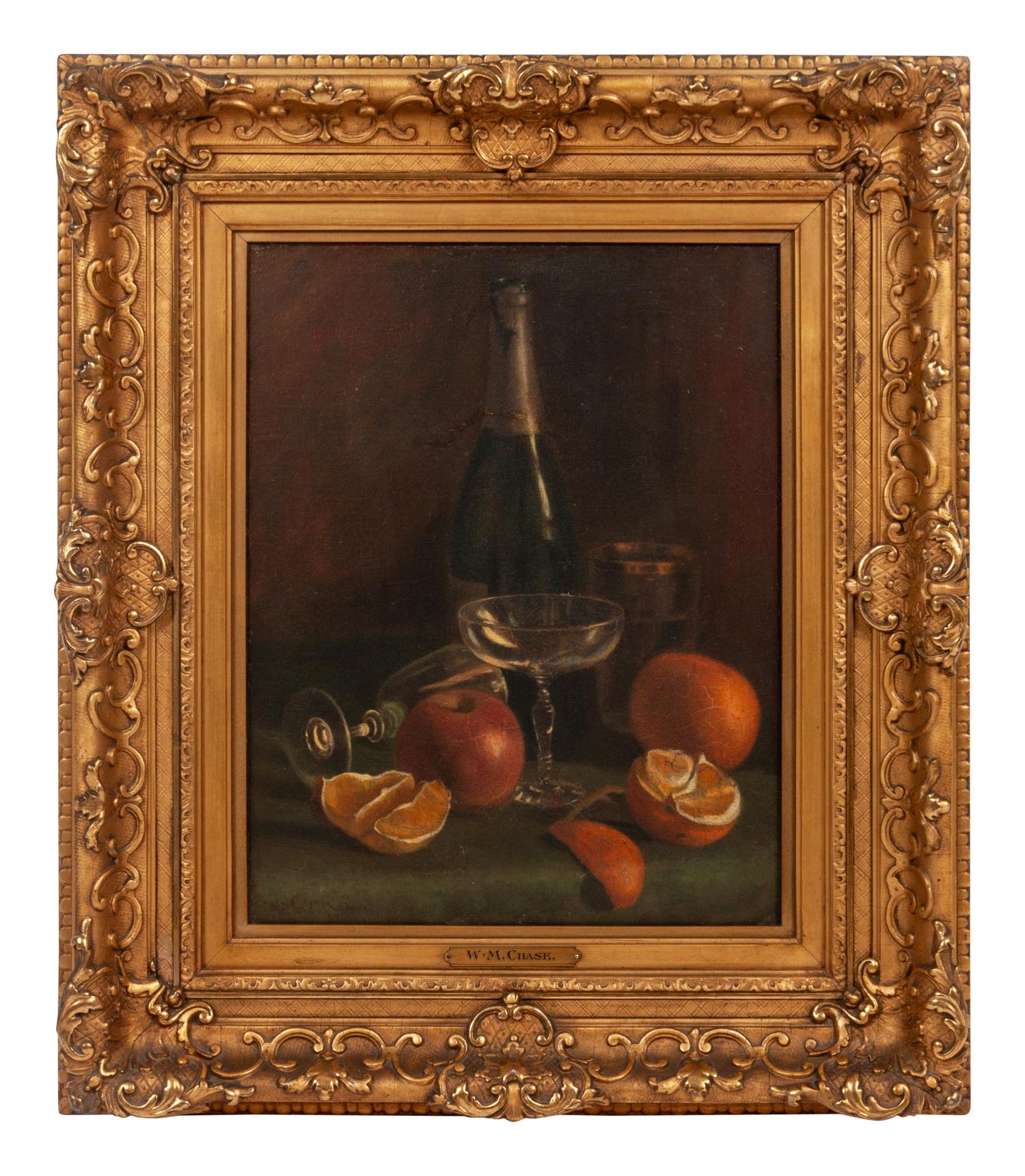Still Life with Fruit, Glasses, and a Bottle , c. 1872-77