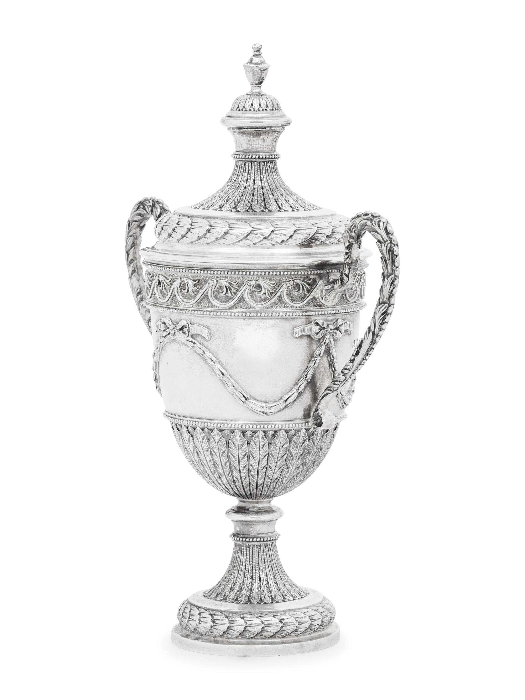 An English Silver Cup and Cover
