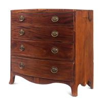 A Regency Style Mahogany Chest of Drawers