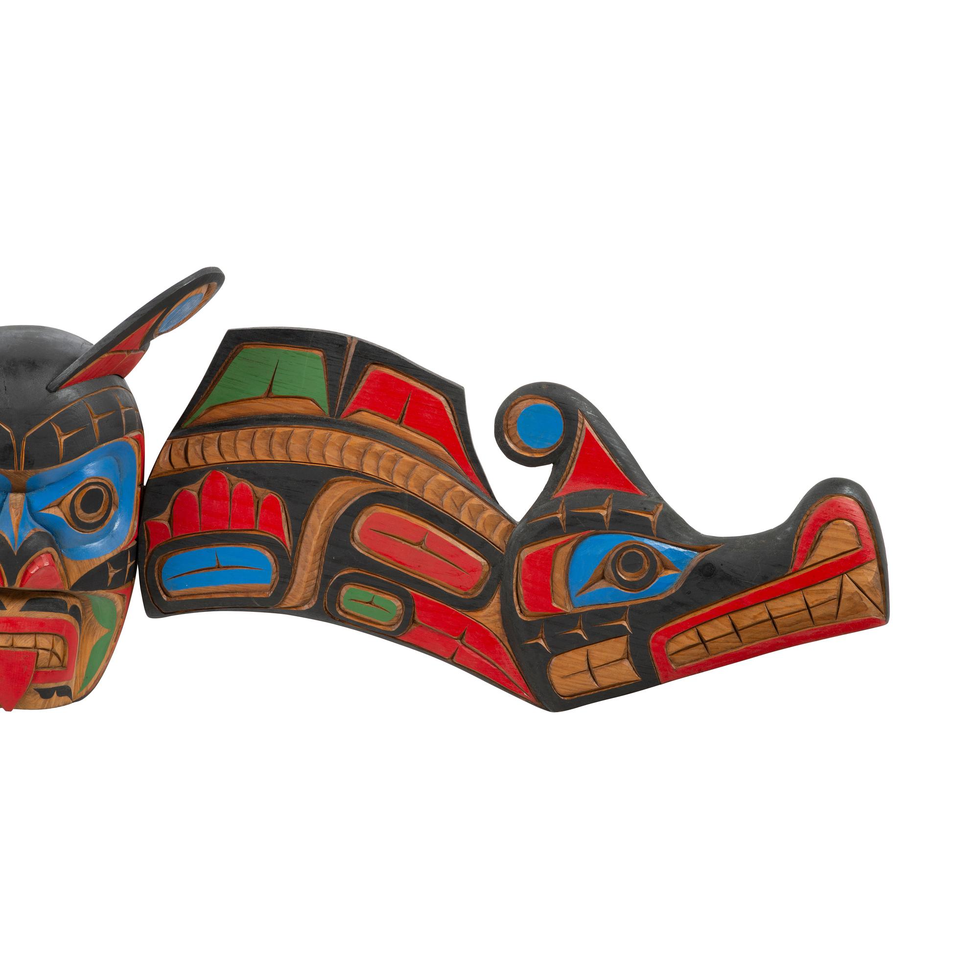 Carved Masks, Sisuitl, Two Headed Sea Serpent