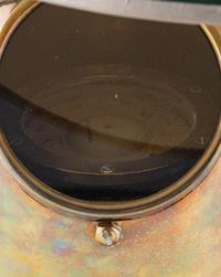 A Brass Ship's Binnacle Mounted as a Lamp