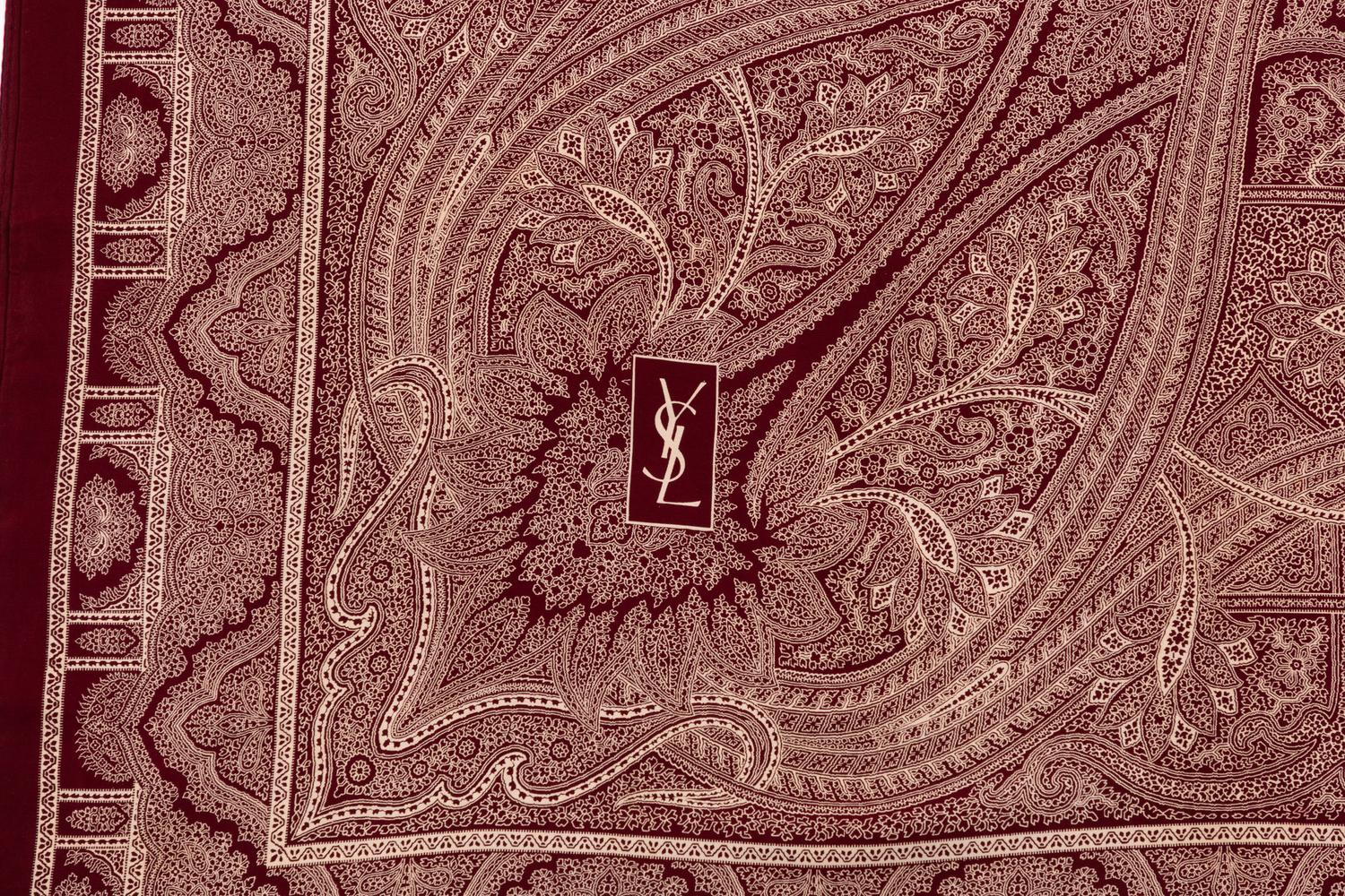 Yves Saint Laurent Scarf, 1980-90s
