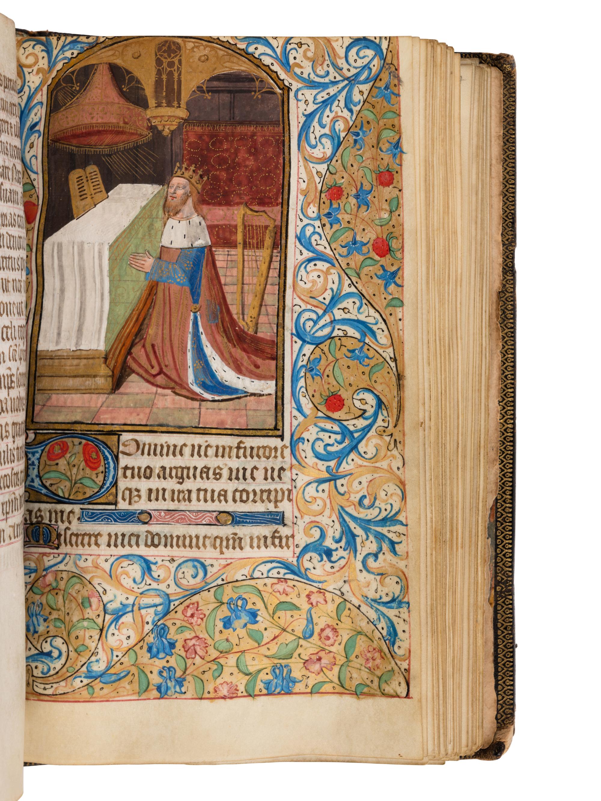 MASTER OF JEANNE HERVEZ (active Paris, c. 1480-1500) Book of Hours (use of Paris), in Latin and French, illuminated manuscript on parchment [Paris, c. 1490-1500]