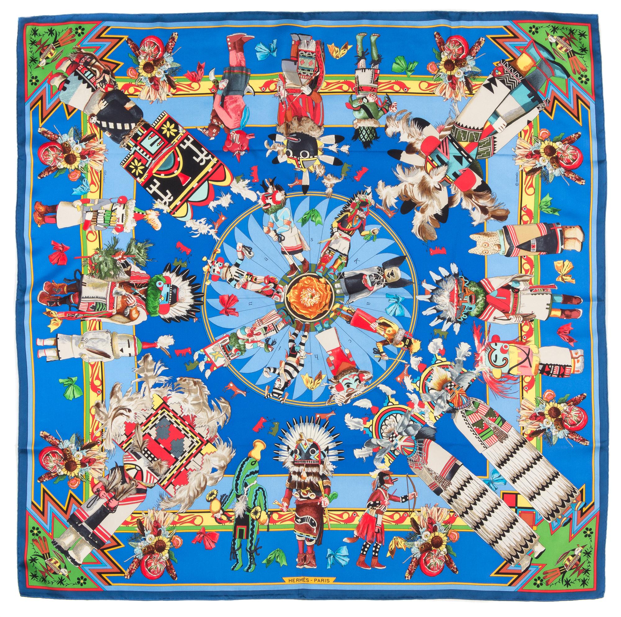 An Hermes 90cm Silk Scarf, 36" x 36"