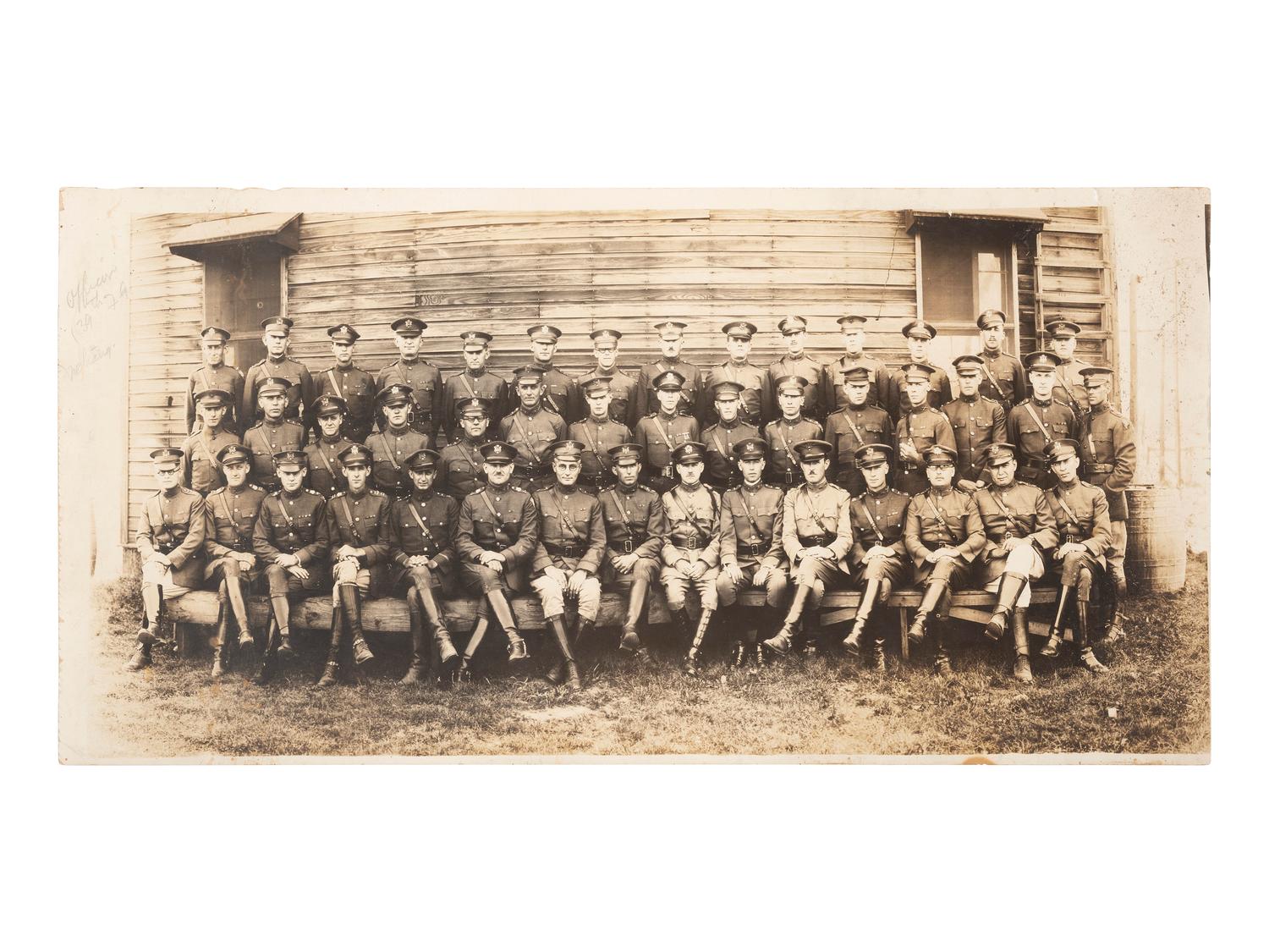 [WORLD WARS]. Archive featuring WWI photo album with scarce photographs from the Russian front.