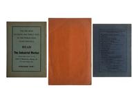 [LABOR]. A group of ephemera and pamphlets related to the labor movements of the late 19th and early 20th centuries, including an autograph letter signed by Annie LePorte DIGGS.