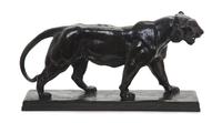 A French Bronze Animalier Figure, ANTOINE LOUIS BARYE (1765-1875), Width 16 1/2 inches. — ANTOINE LOUIS BARYE (1765-1875),
