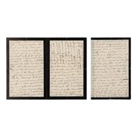 LINCOLN, Mary Todd (1818-1882). Autograph letter signed ("Mary Lincoln") to James Orne, Marienbad, Bohemia, 28 May 1870.
