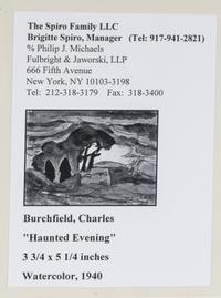Haunted Evening , 1919