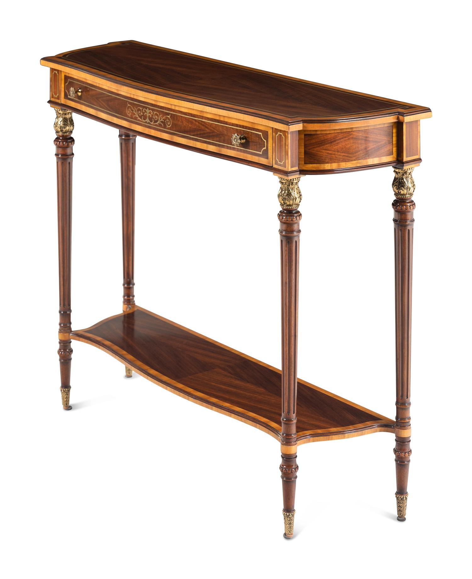 A Theodore Alexander Regency Style 'Tomlin' Console Table
