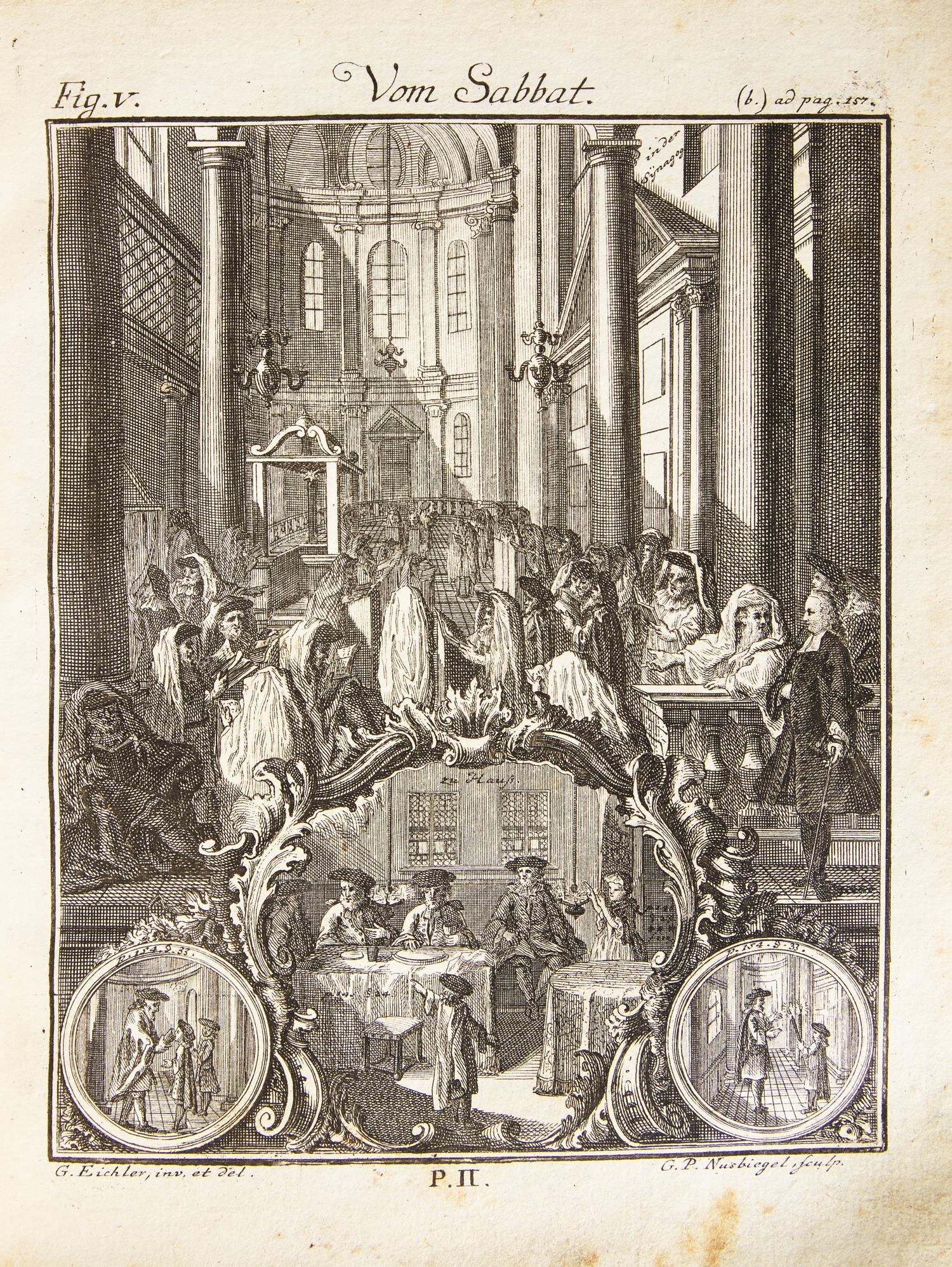 [Judaica] Bodenschatz, Johann Christoph Georg. Kirchliche Verfassung der heutigen Juden sonderlich derer in Deutschland...