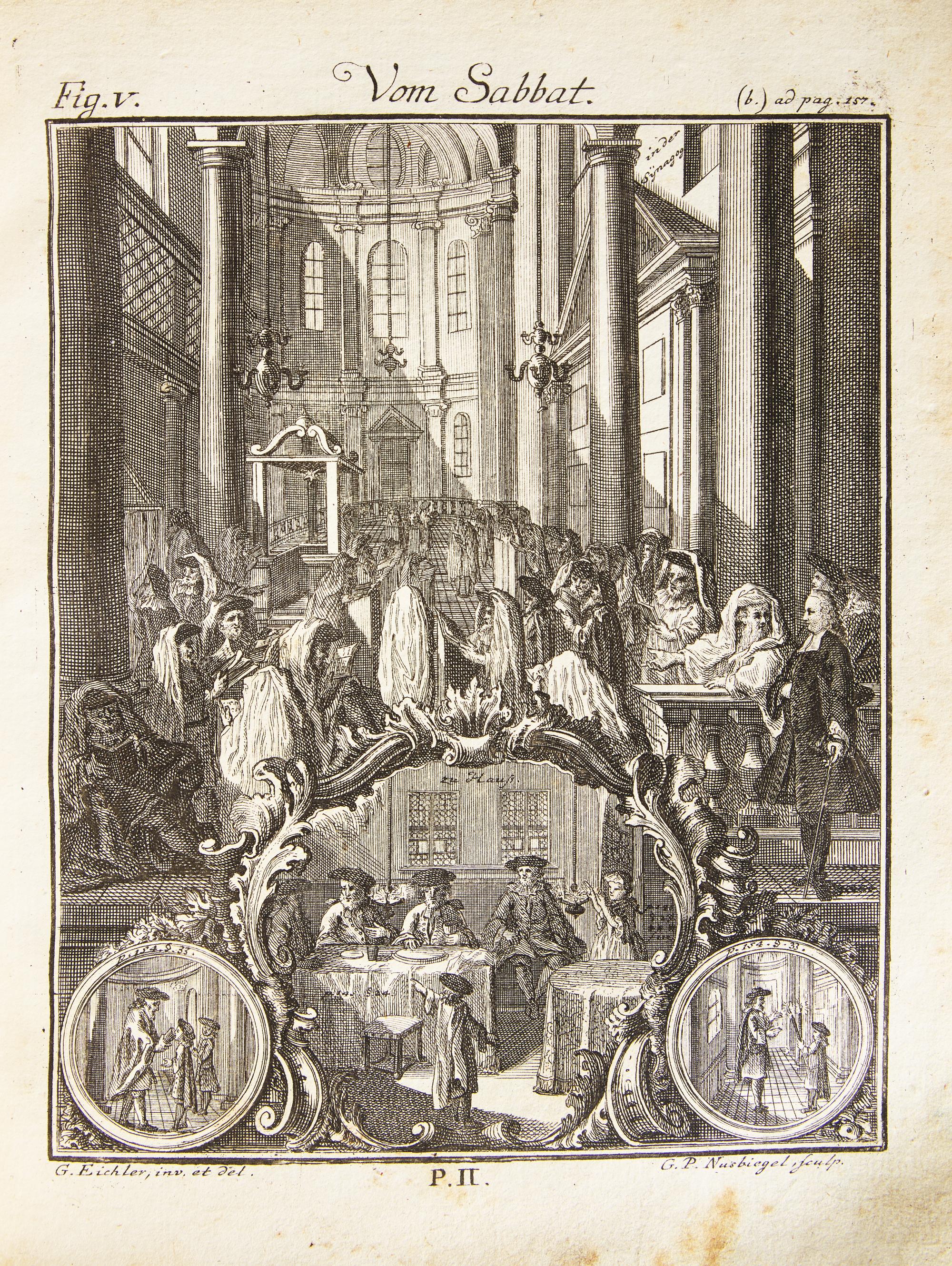 [Judaica] Bodenschatz, Johann Christoph Georg. Kirchliche Verfassung der heutigen Juden sonderlich derer in Deutschland...