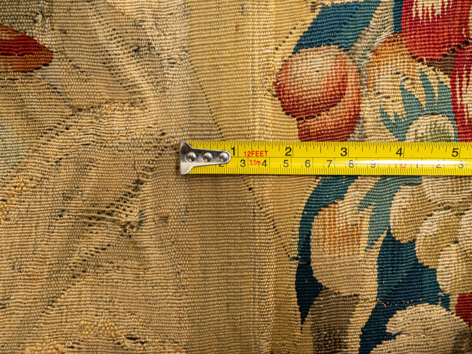 A Brussels Mythological Tapestry Depicting Hermes Holding the Caduceus