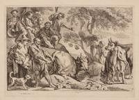 Five Continental Engravings on Paper