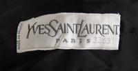 An Yves Saint Laurent Haute Couture Black Sequin Cardigan, No size.