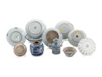 12 Chinese Blue and White Porcelain Wares