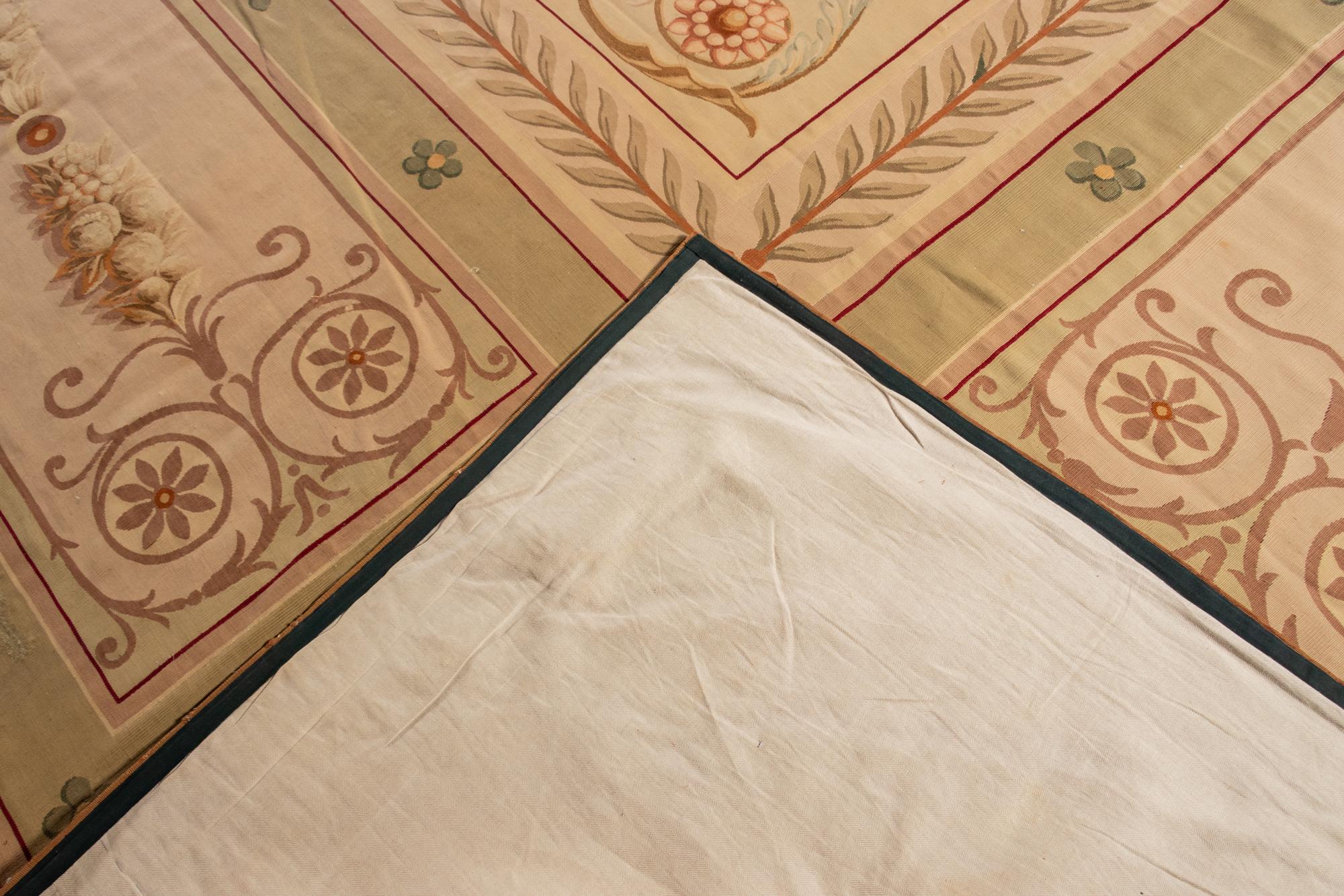 A French Aubusson Floor Covering