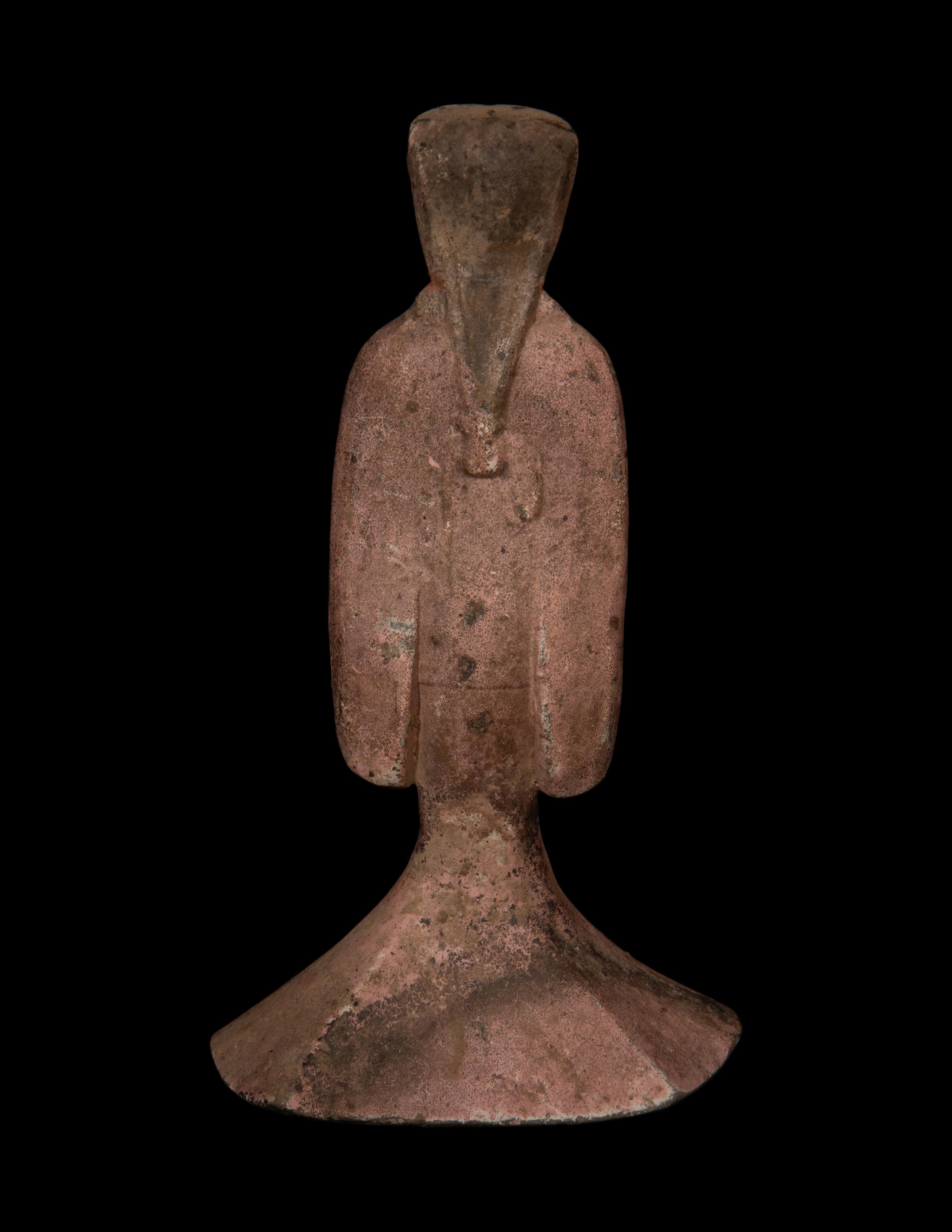 Three Chinese Pottery Figures