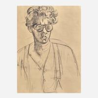 Wyndham Lewis (British, 1882-1957) Head from the Casting Shop