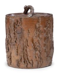 A Rare Stoneware Sugar Canister