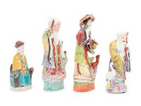 Four Chinese Porcelain Figures