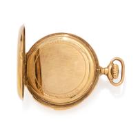 PATEK PHILIPPE, SPAULDING & CO., 18K YELLOW GOLD MINUTE REPEATER OPEN FACE POCKET WATCH, 1906