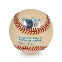 A Ted Williams Single Signed Autograph Baseball (Beckett Authentication Services Letter),