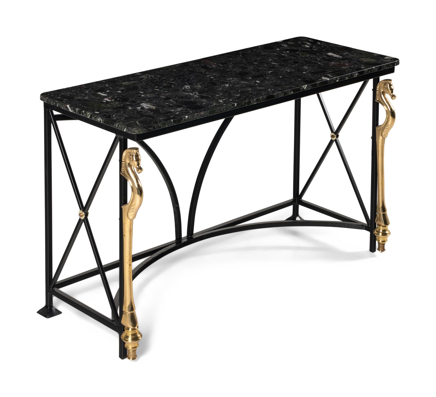 A Maison Charles Marble-Top Table