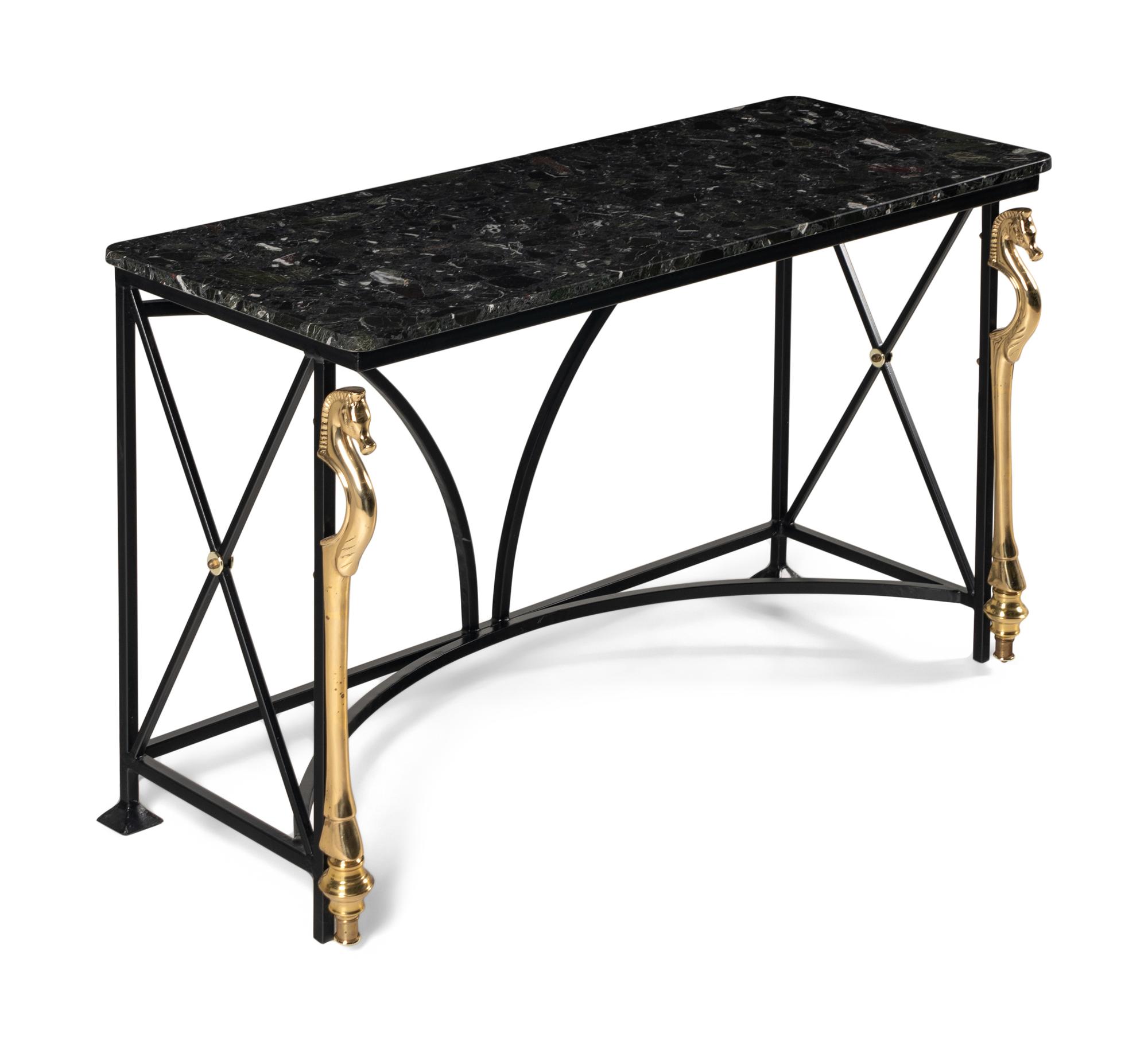 A Maison Charles Marble-Top Table