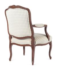 A Louis XV Style Walnut Fauteuil