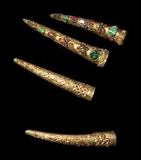 Seven Chinese Mixed Metal Articles