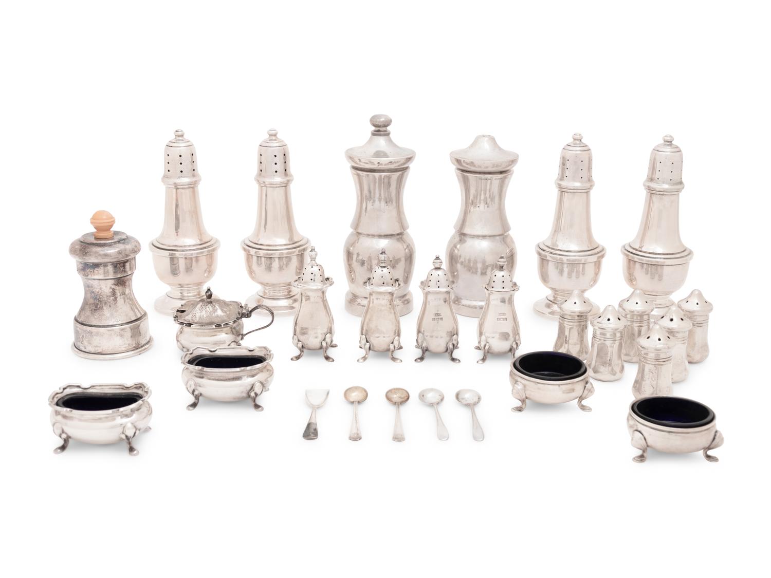 A Collection of American and English Silver Table Articles