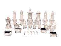 A Collection of American and English Silver Table Articles