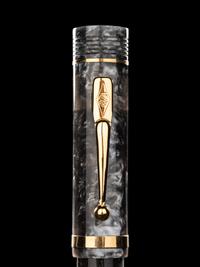 Conway Stewart: Churchill-Grey Limited Edition Fountain Pen and Ink Set