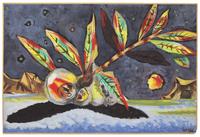 Two Works: Le Chien Bleu; together with Toujours à Taquets, 1952 (2)