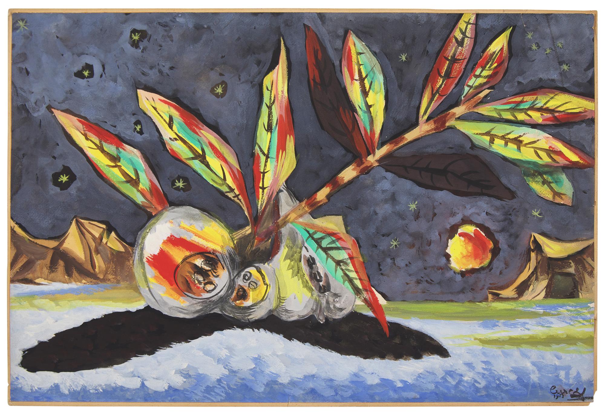 Two Works: Le Chien Bleu; together with Toujours à Taquets, 1952 (2)