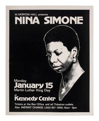 [MUSIC]. M. Morton Hall presents Nina Simone, Monday, January 15, Martin Luther King Day at Kennedy Center . N.p., [1979].