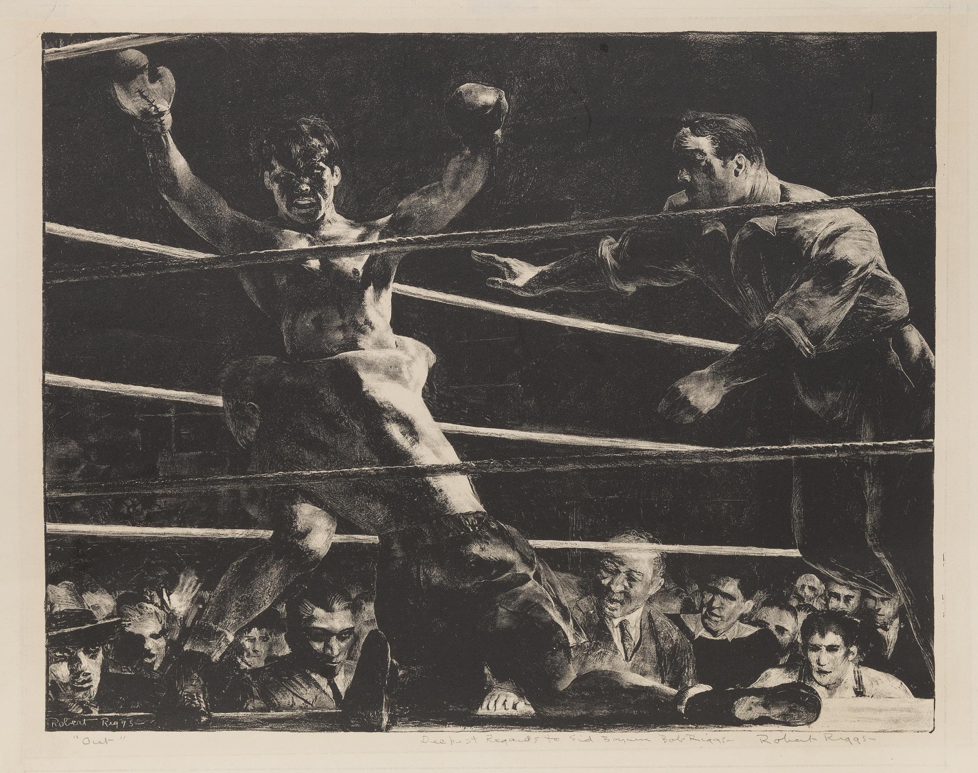 Robert Riggs, (American, 1896-1970), Out, 1932-33