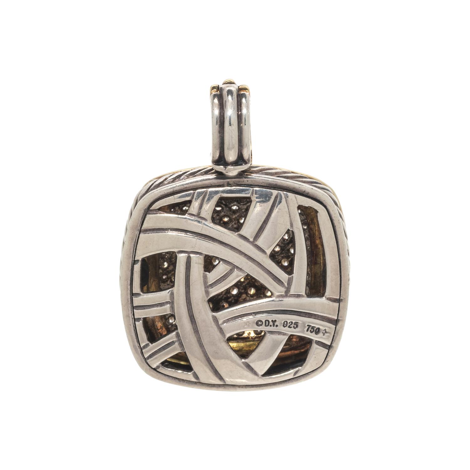 DAVID YURMAN, DIAMOND 'ALBION' PENDANT