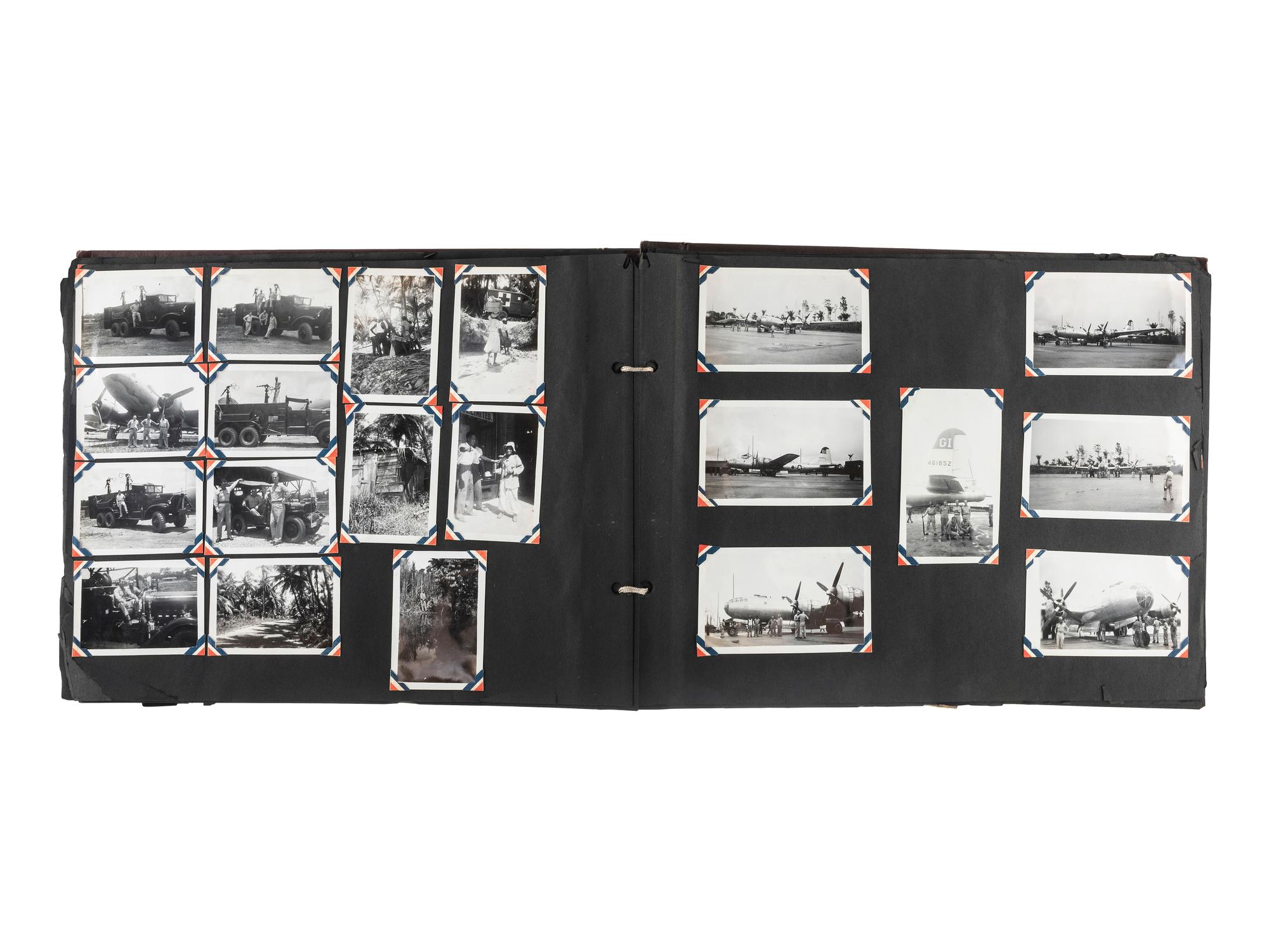 [SPANISH-AMERICAN WAR] -- [WORLD WAR I & II]. A group of photographs and documents involving the Spanish American War through World War I and II, including: