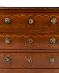An Empire Fruitwood Chest of Drawers